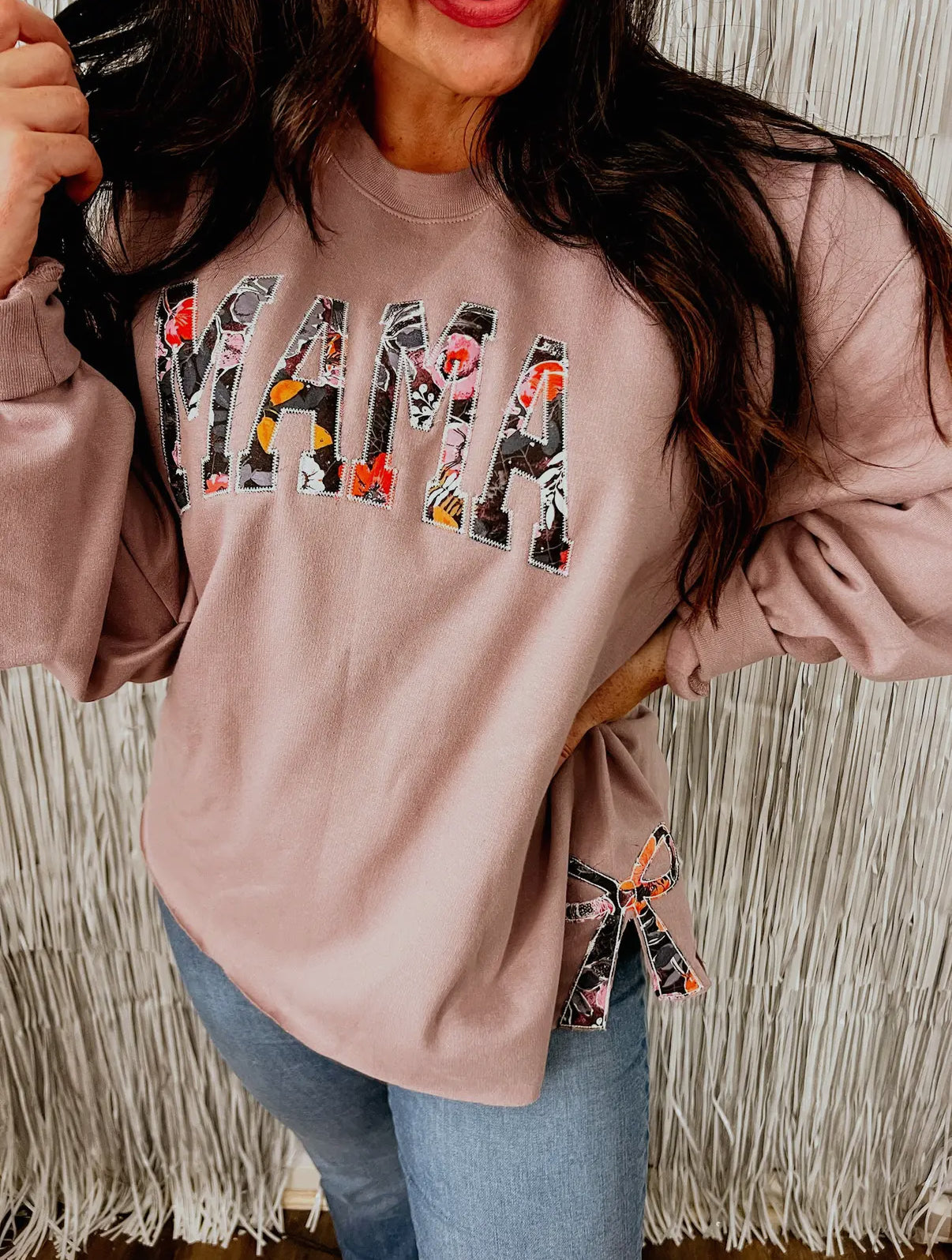 Mama Bow Crewneck