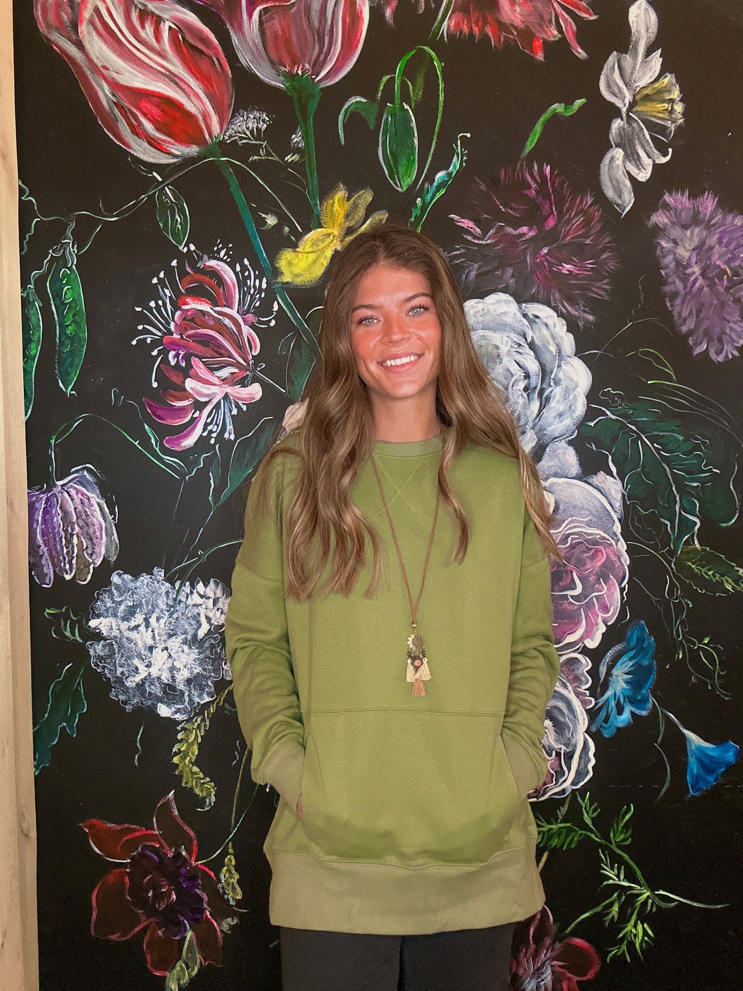 Green Longsleeve Sweatshirt