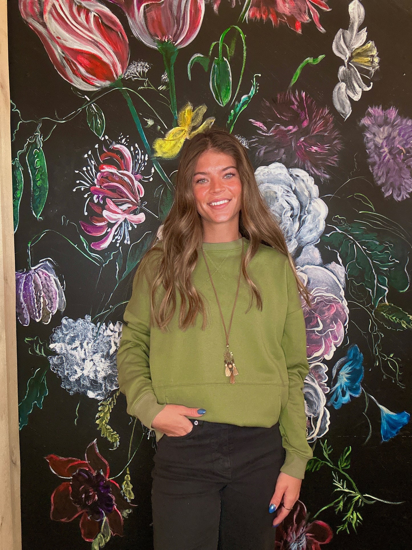 Green Longsleeve Sweatshirt