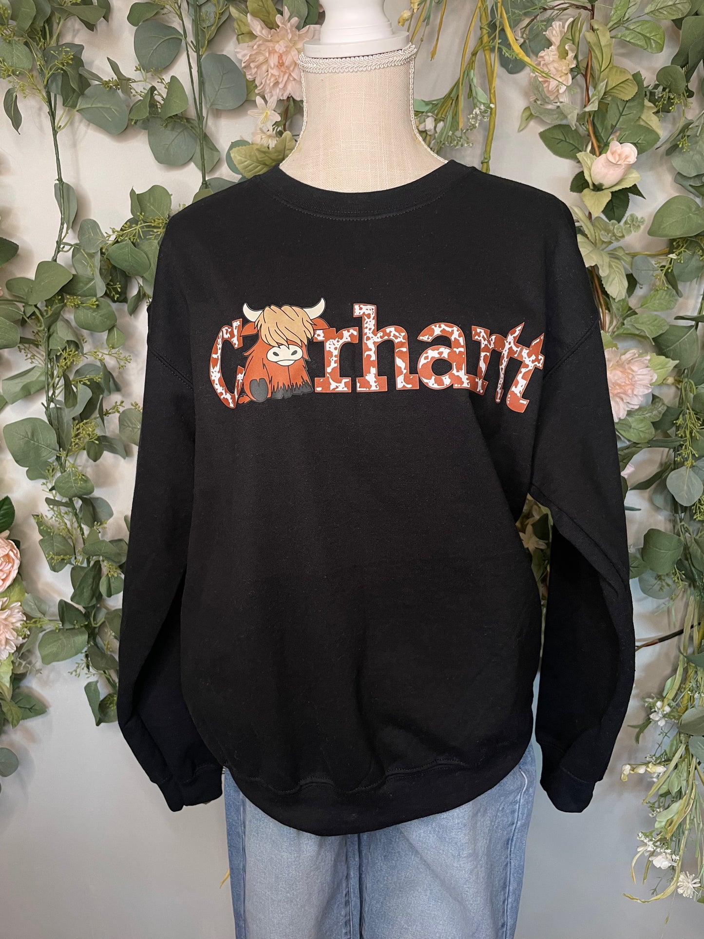 Cow Crewneck