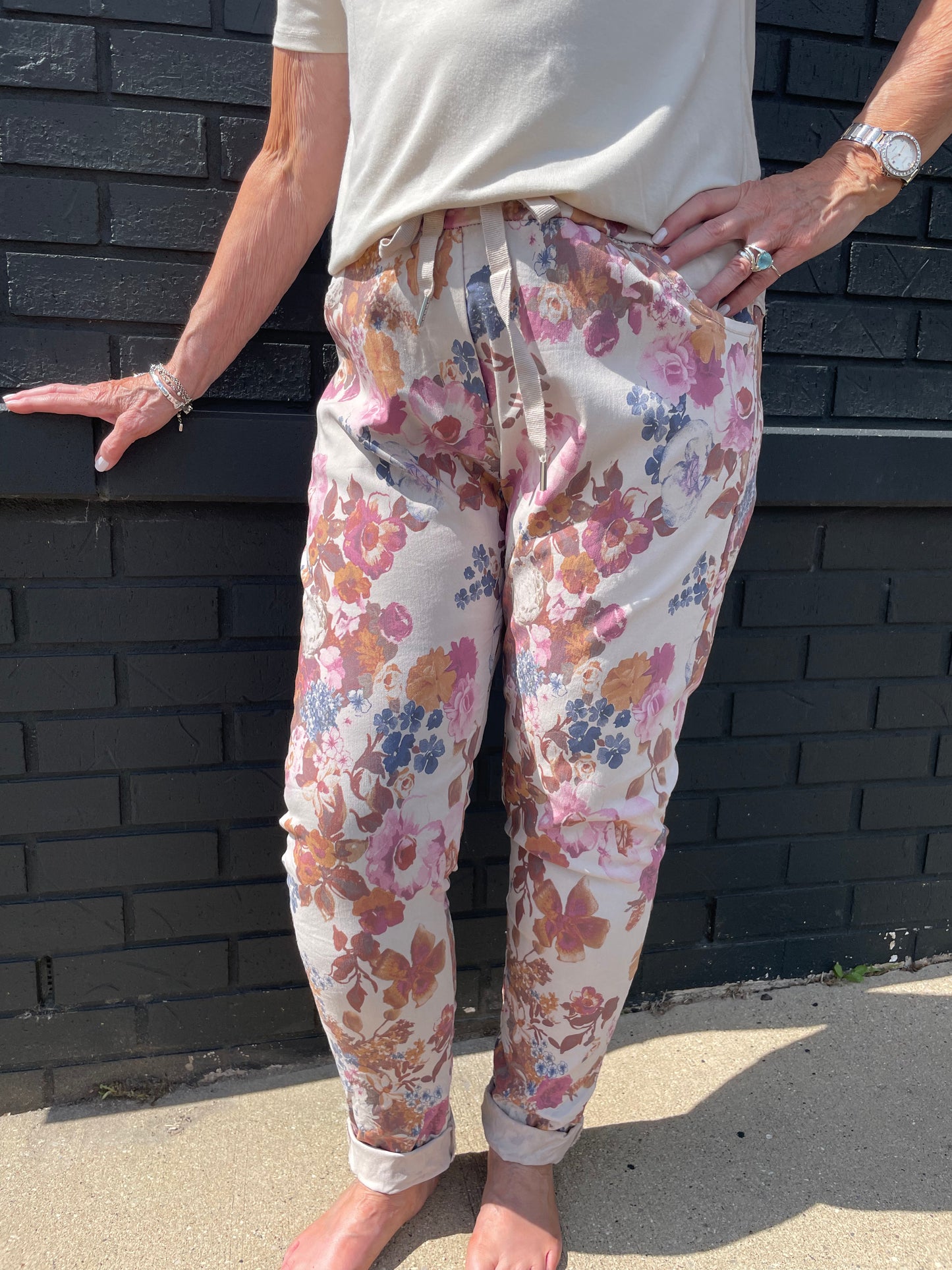 Floral Stretch Pant