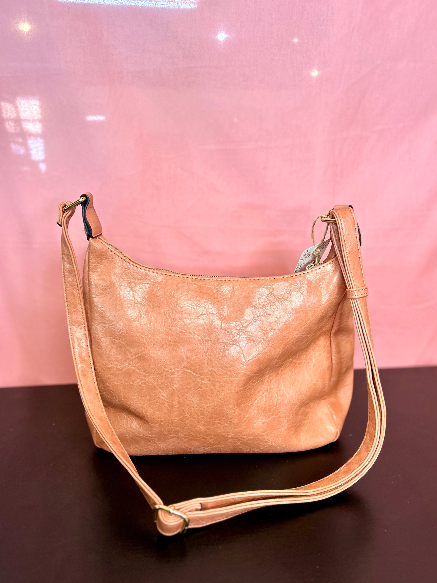 Coral Gold Zippered Purse