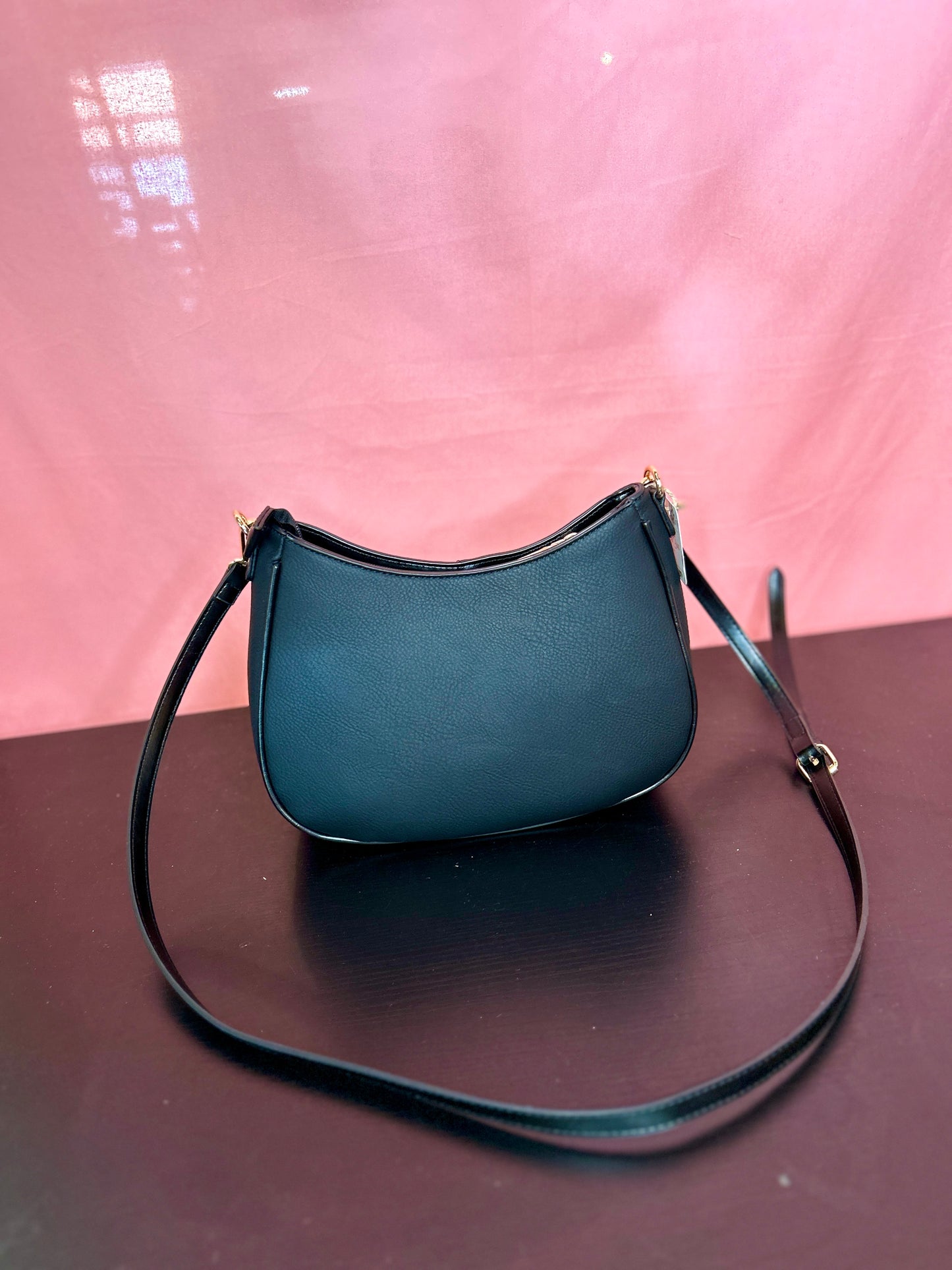 Black and Grey Split Purse