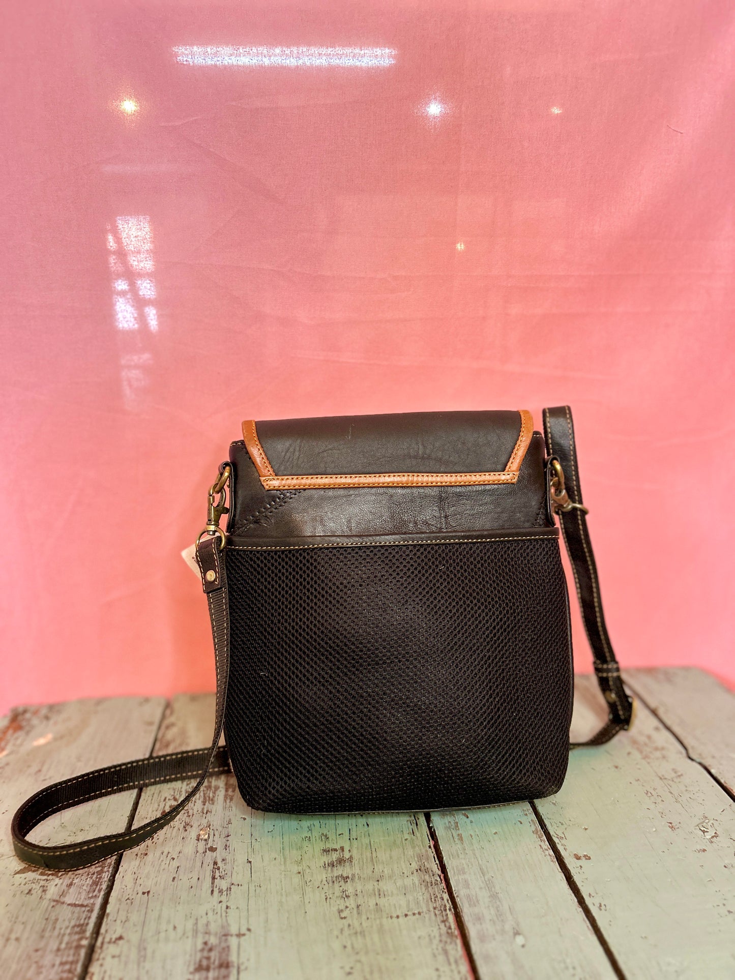 Black and White Stripe Purse