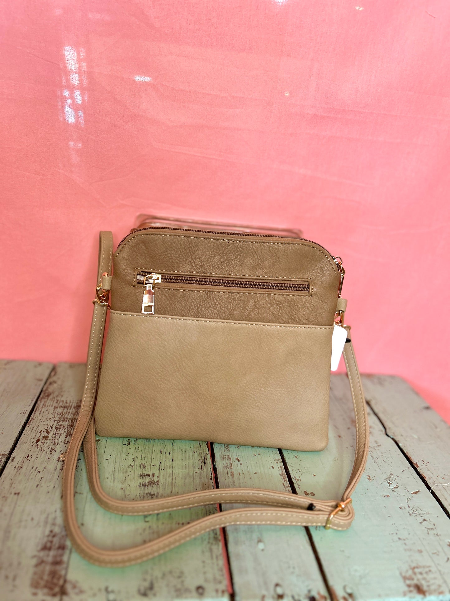 Green Split Tassel Purse