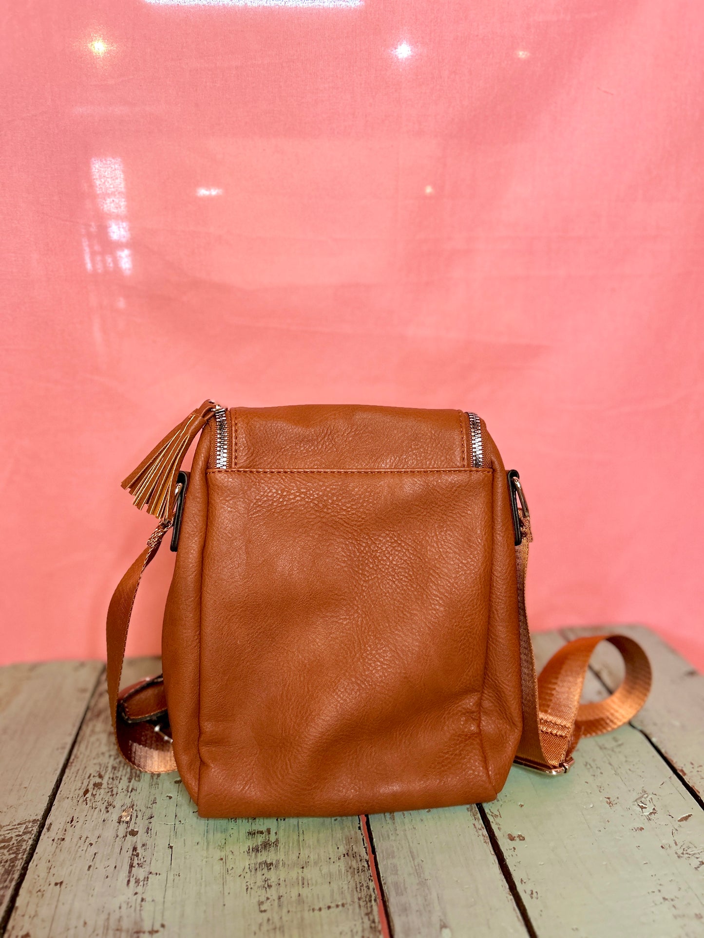 Brown Purse With Coin Pocket