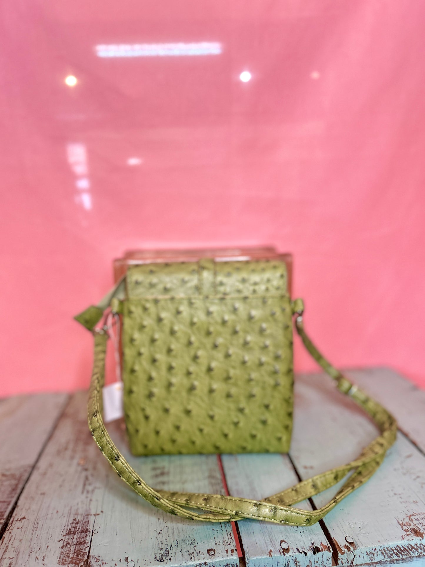 Green Dot Purse