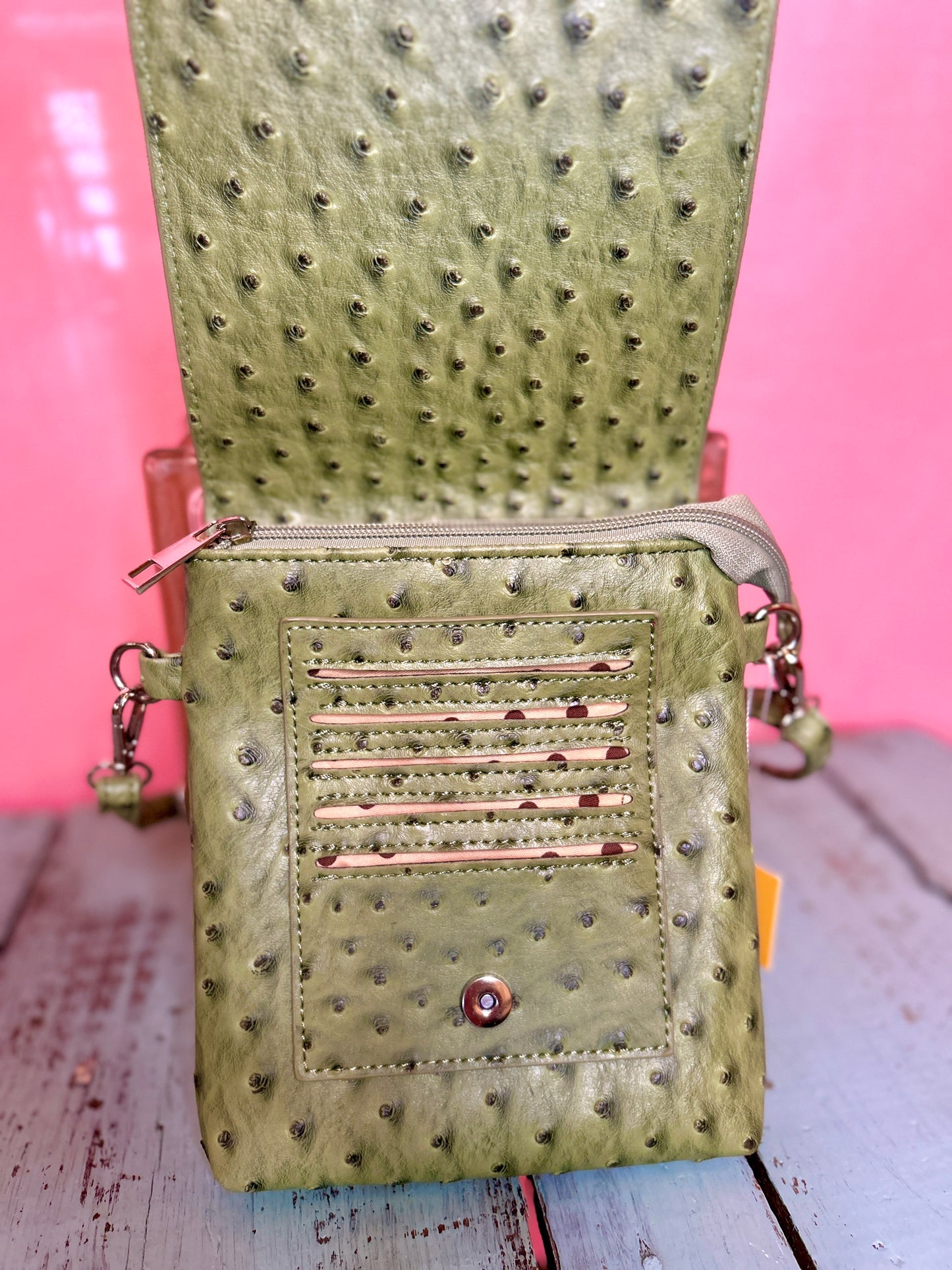 Green Dot Purse