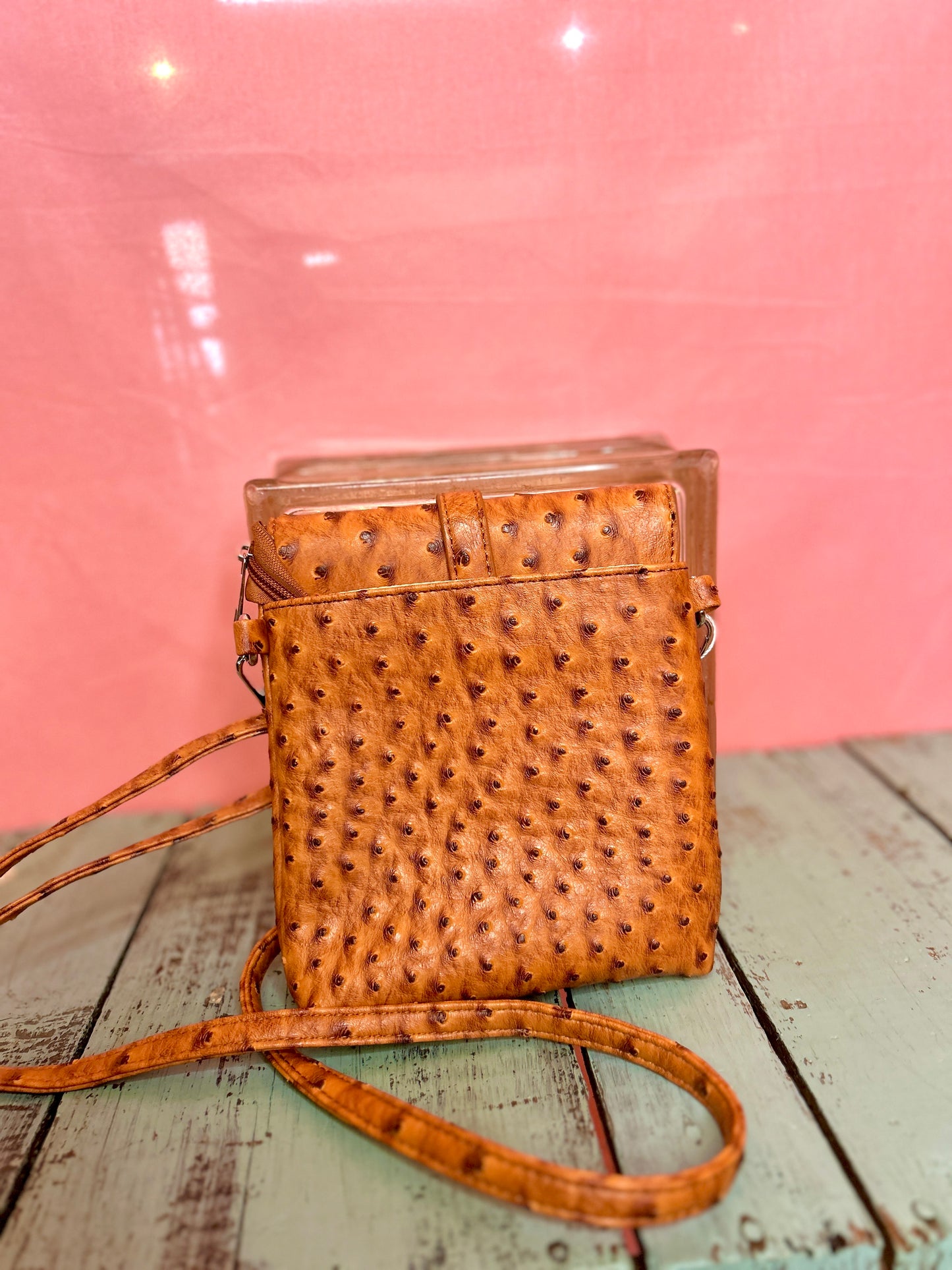 Orange Dot Purse