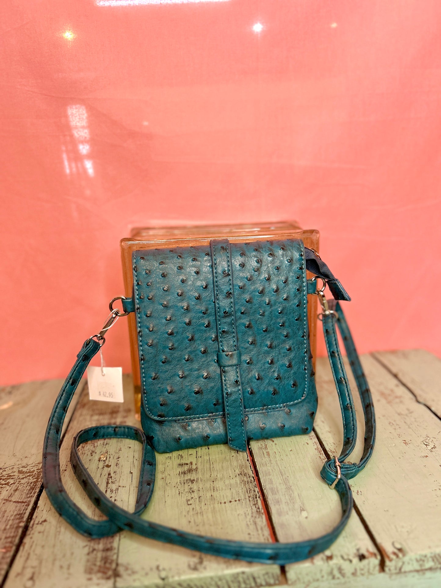 Blue Dot Purse