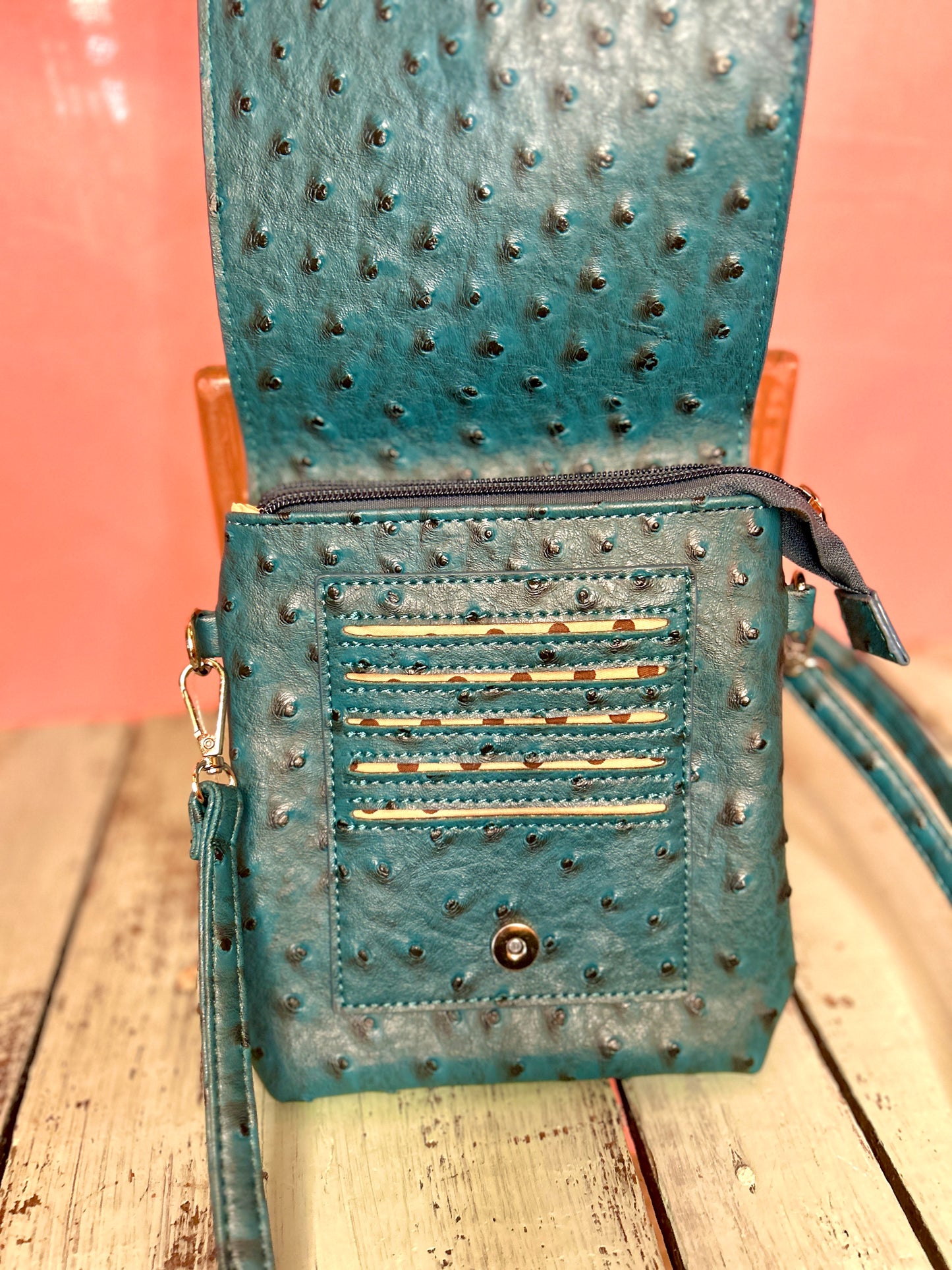 Blue Dot Purse