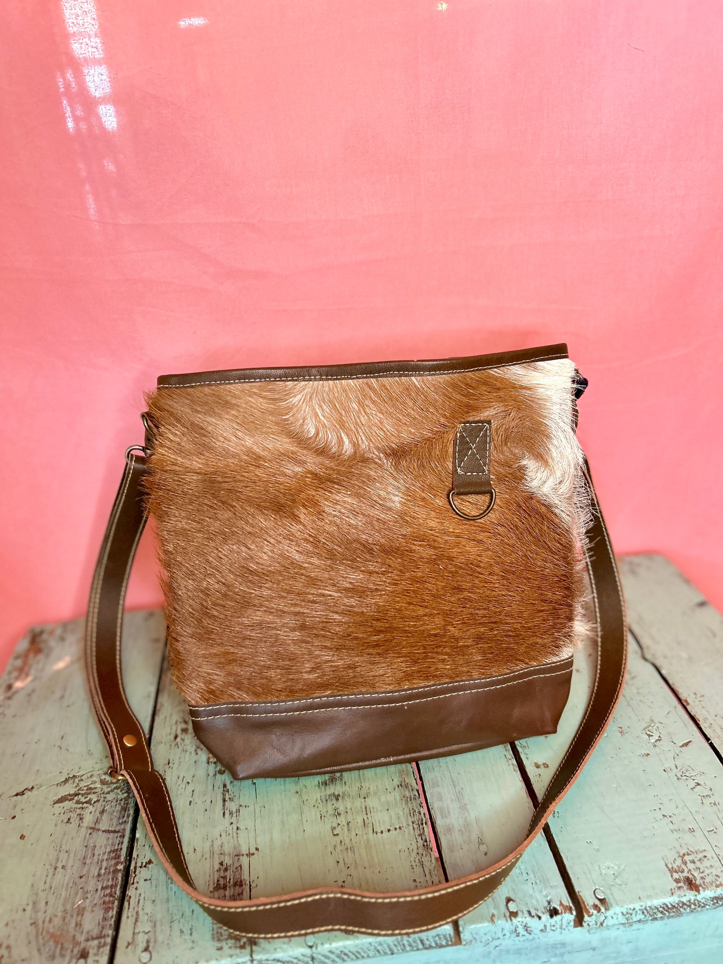 Cow Hide Purse