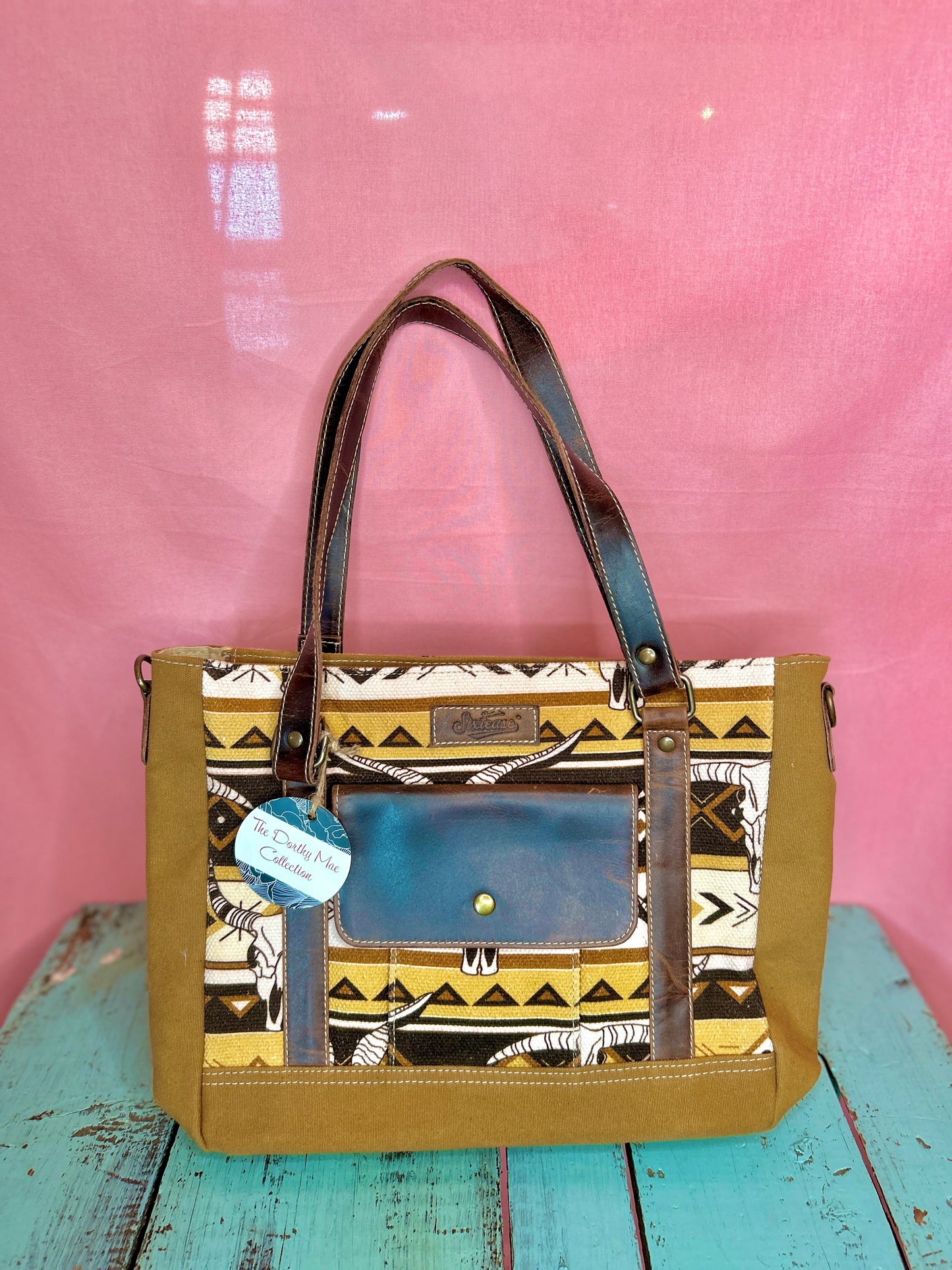 Western Bull Purse Yellow