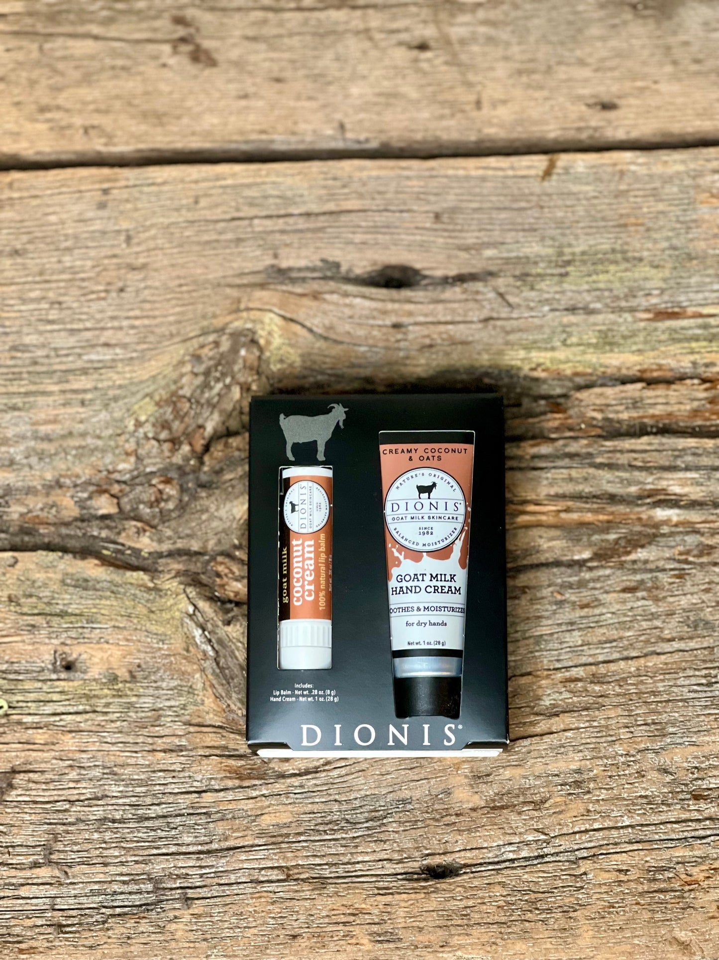Dionis Lip and Lotion Combo- Creamy Coconut and Oats