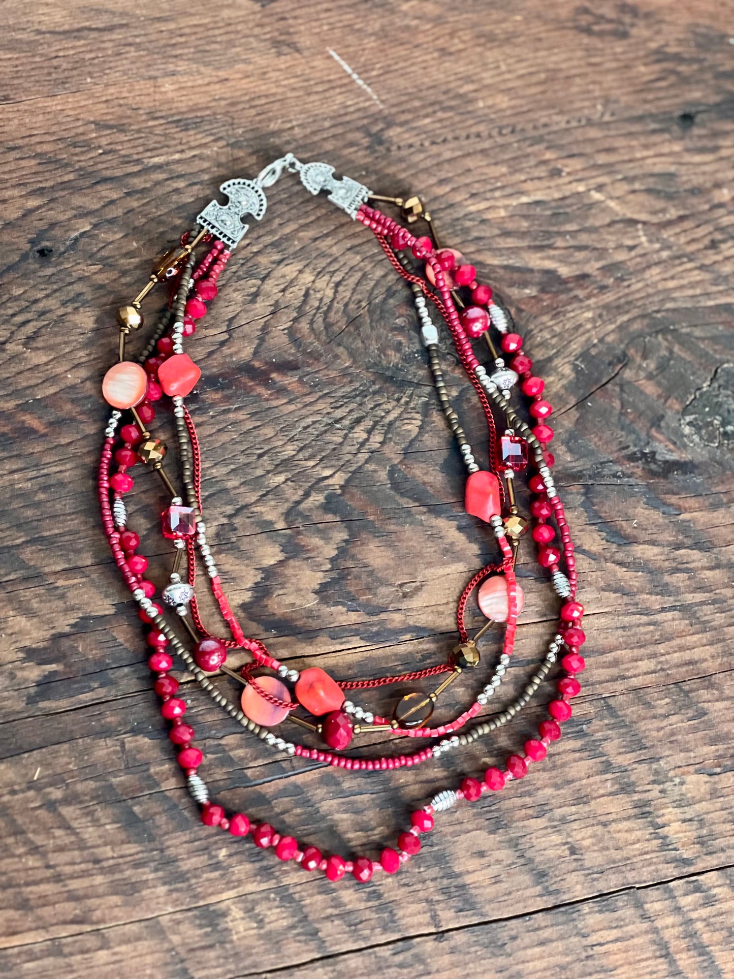 Ruby Red Necklace