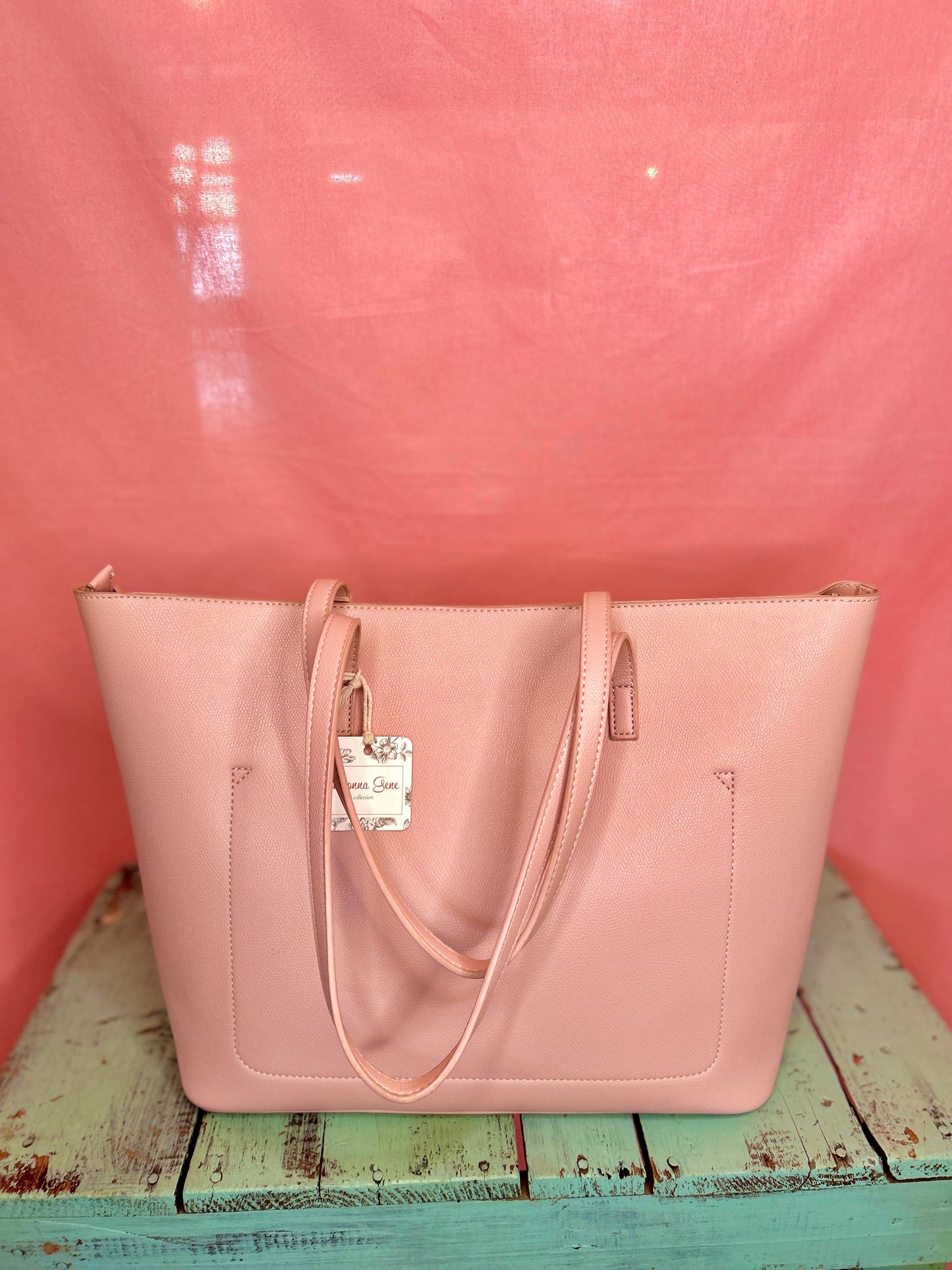 Light Pink Cutout Purse