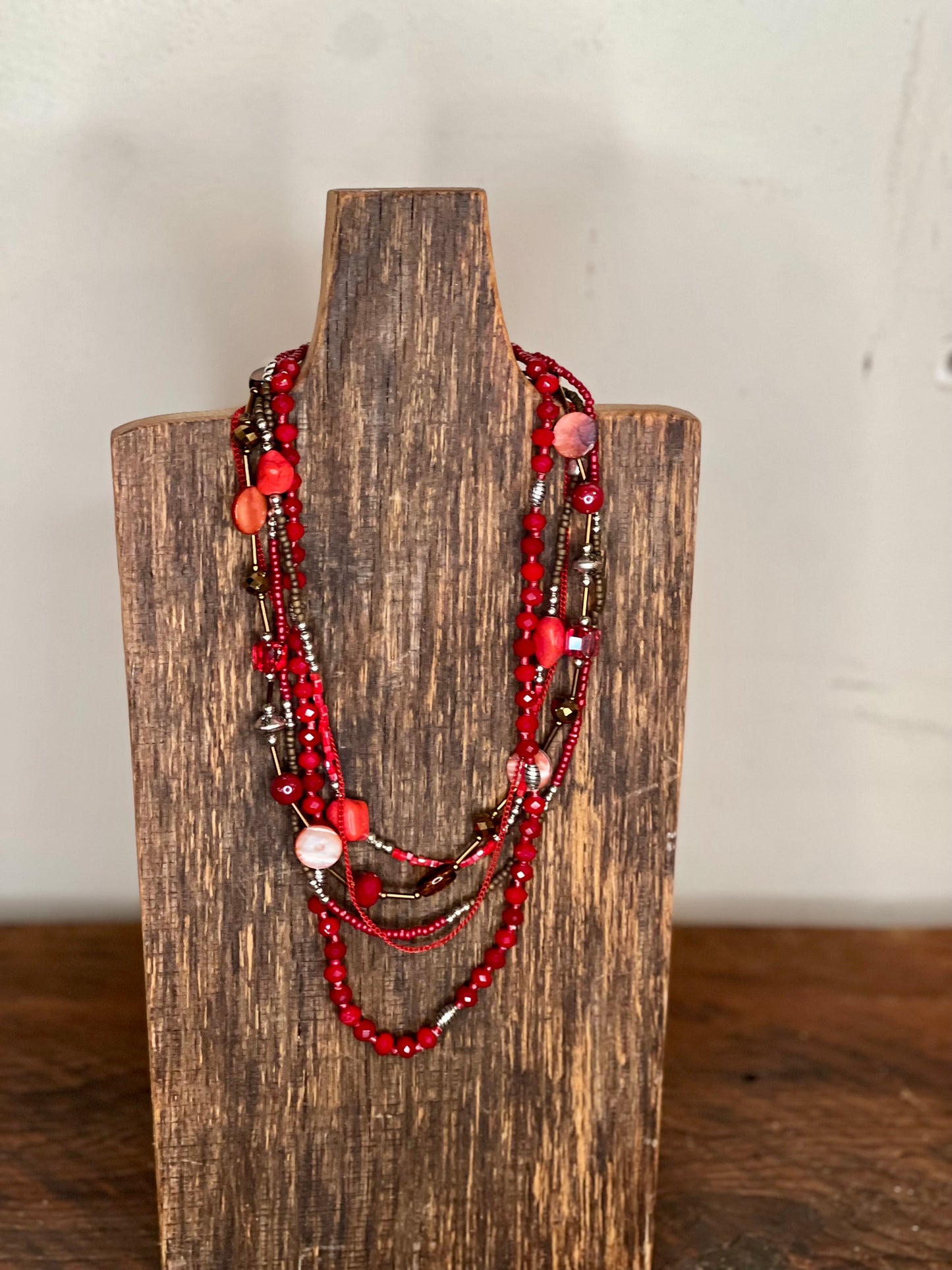 Ruby Red Necklace