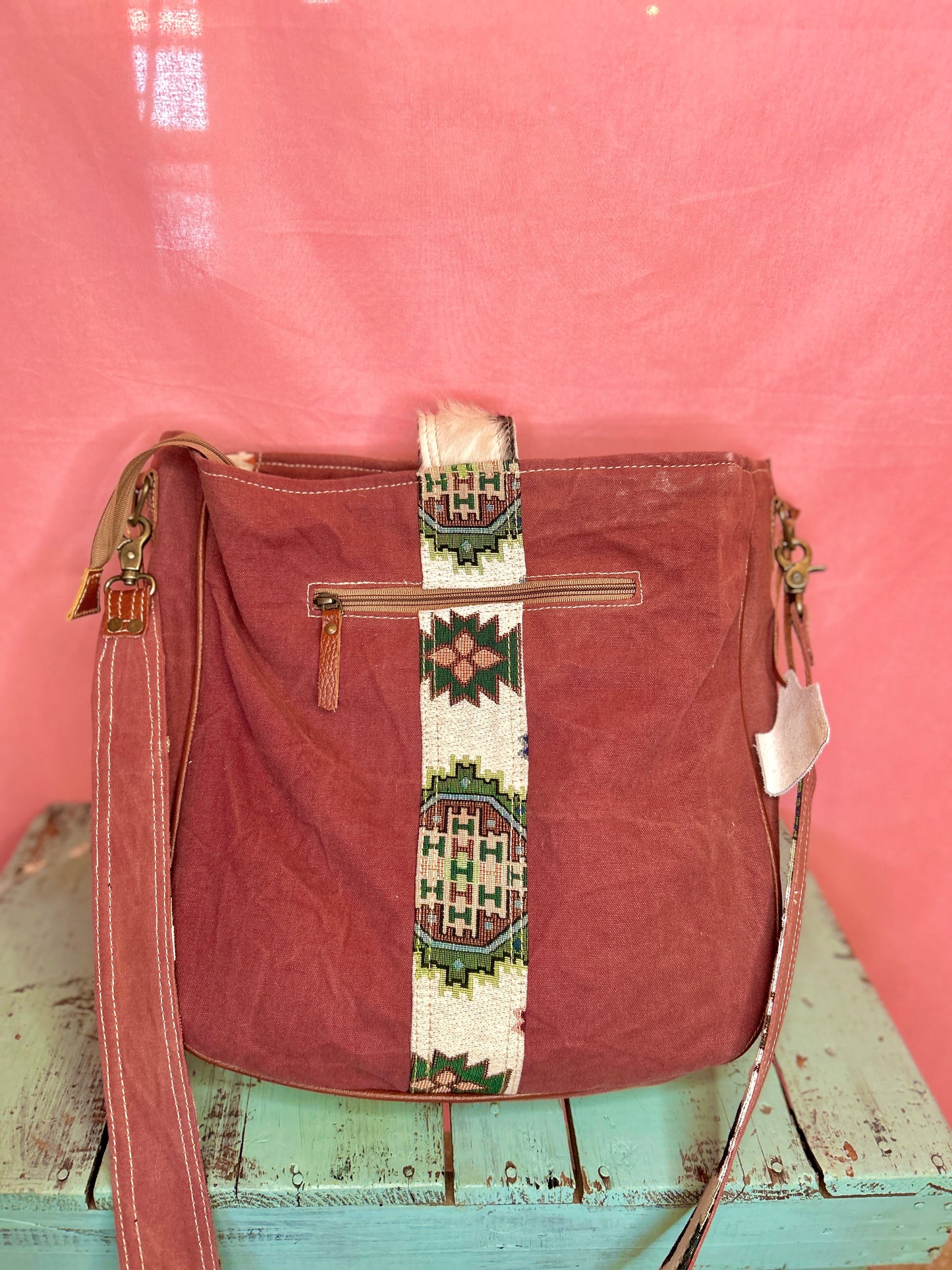 Western Blush Pink Purse