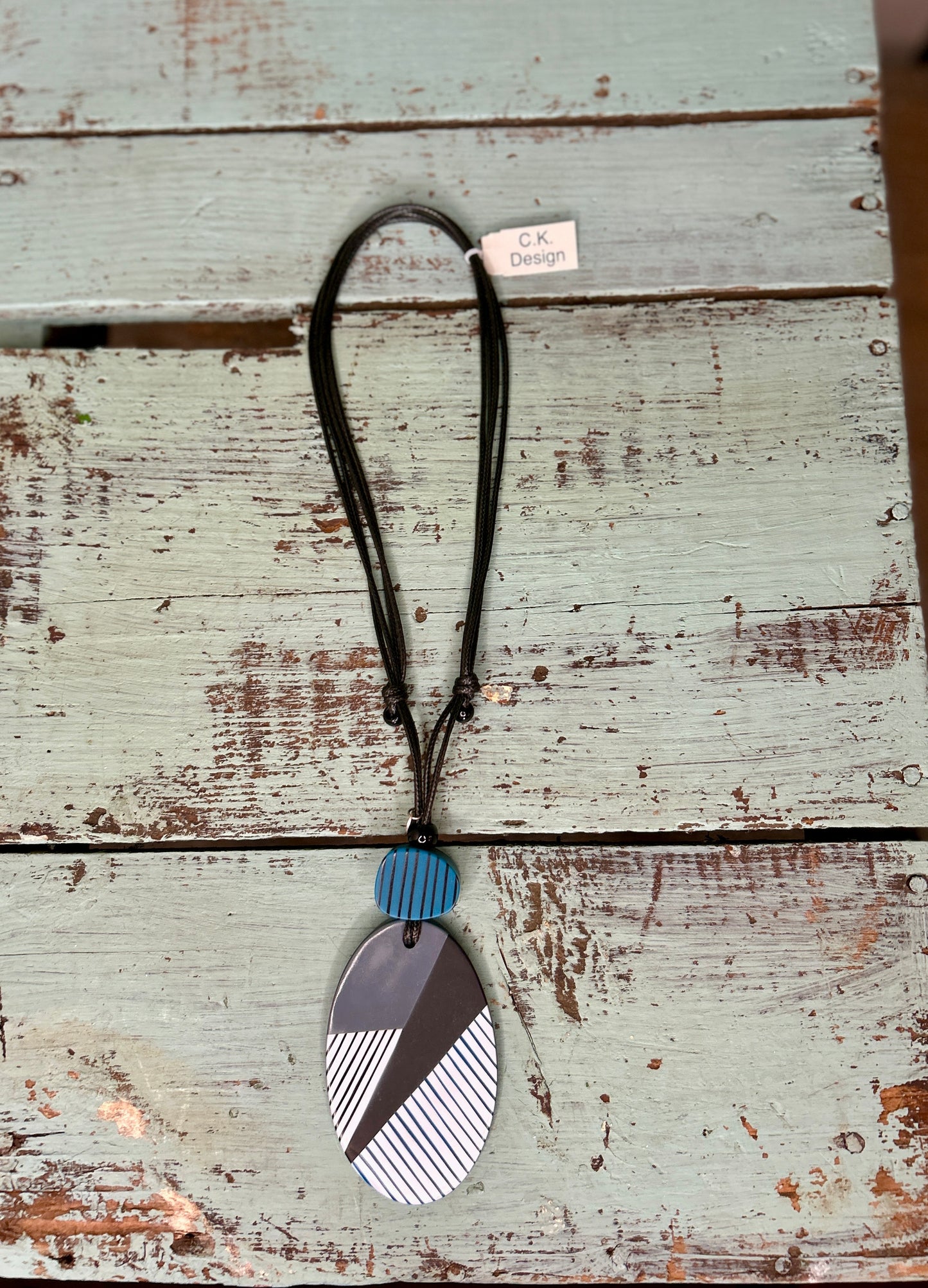 Eliza's Wooden Necklace