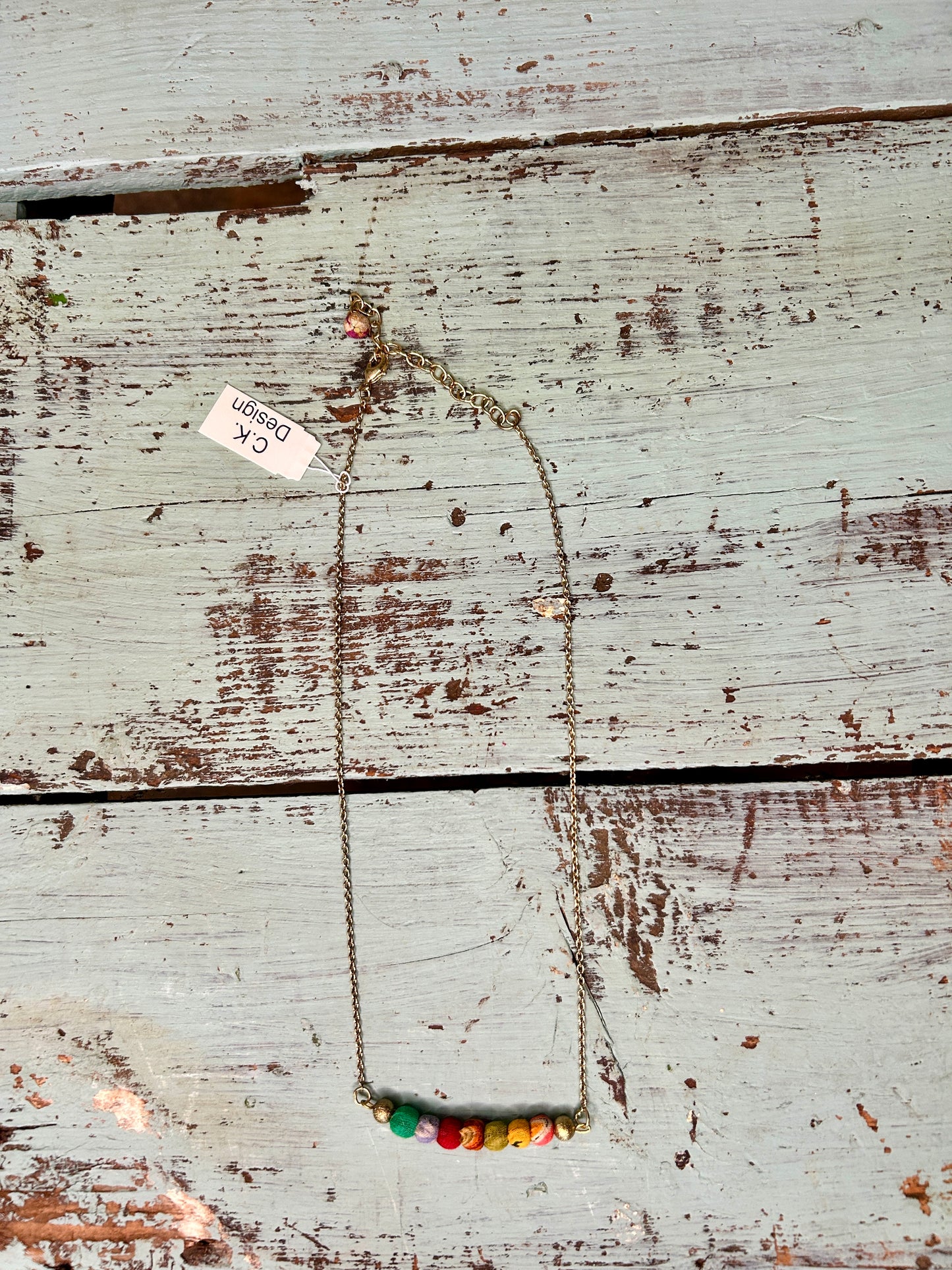 Georgie's Beaded Necklace