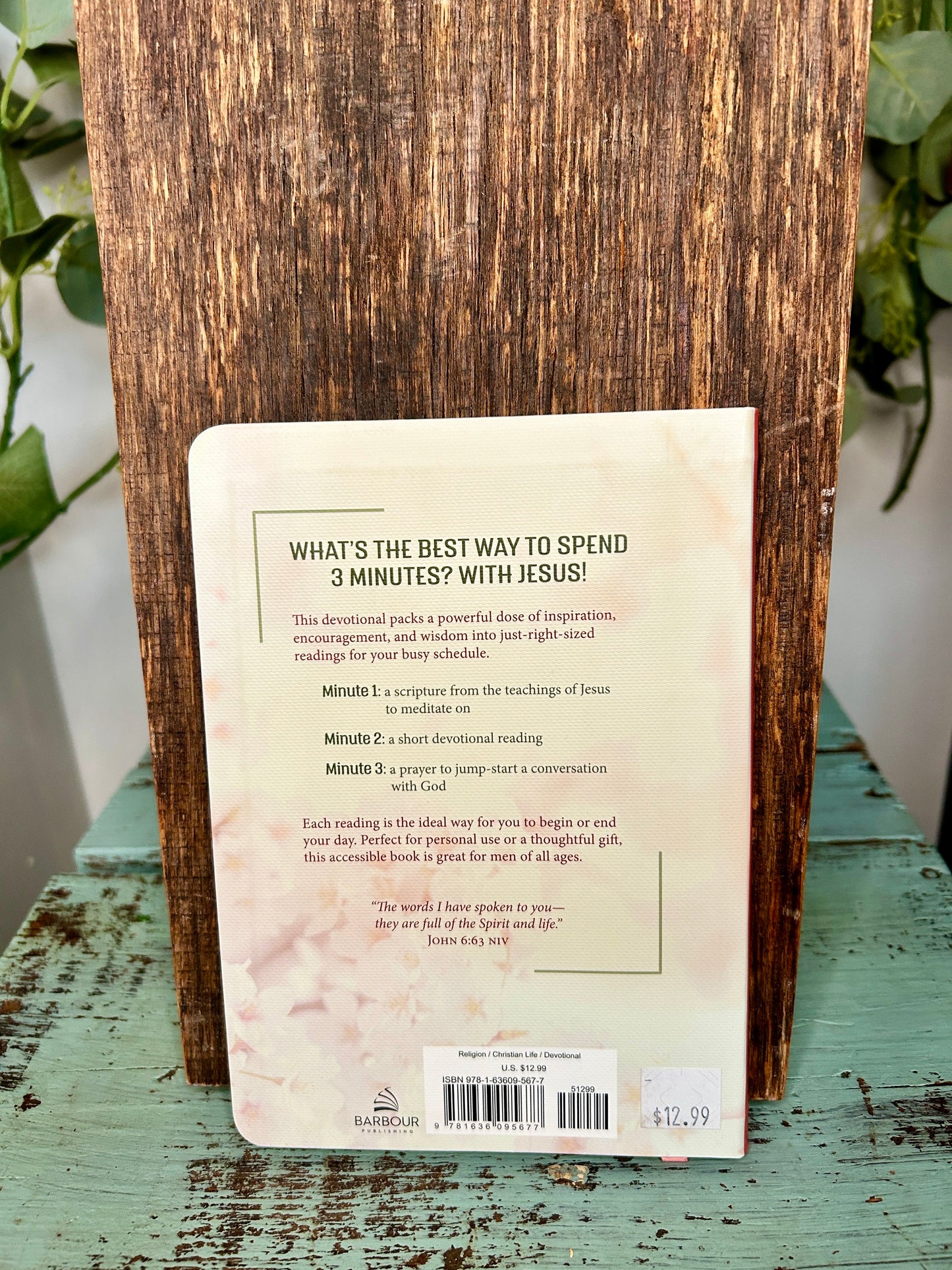 3-Minutes with Jesus 180 Devotions for Women