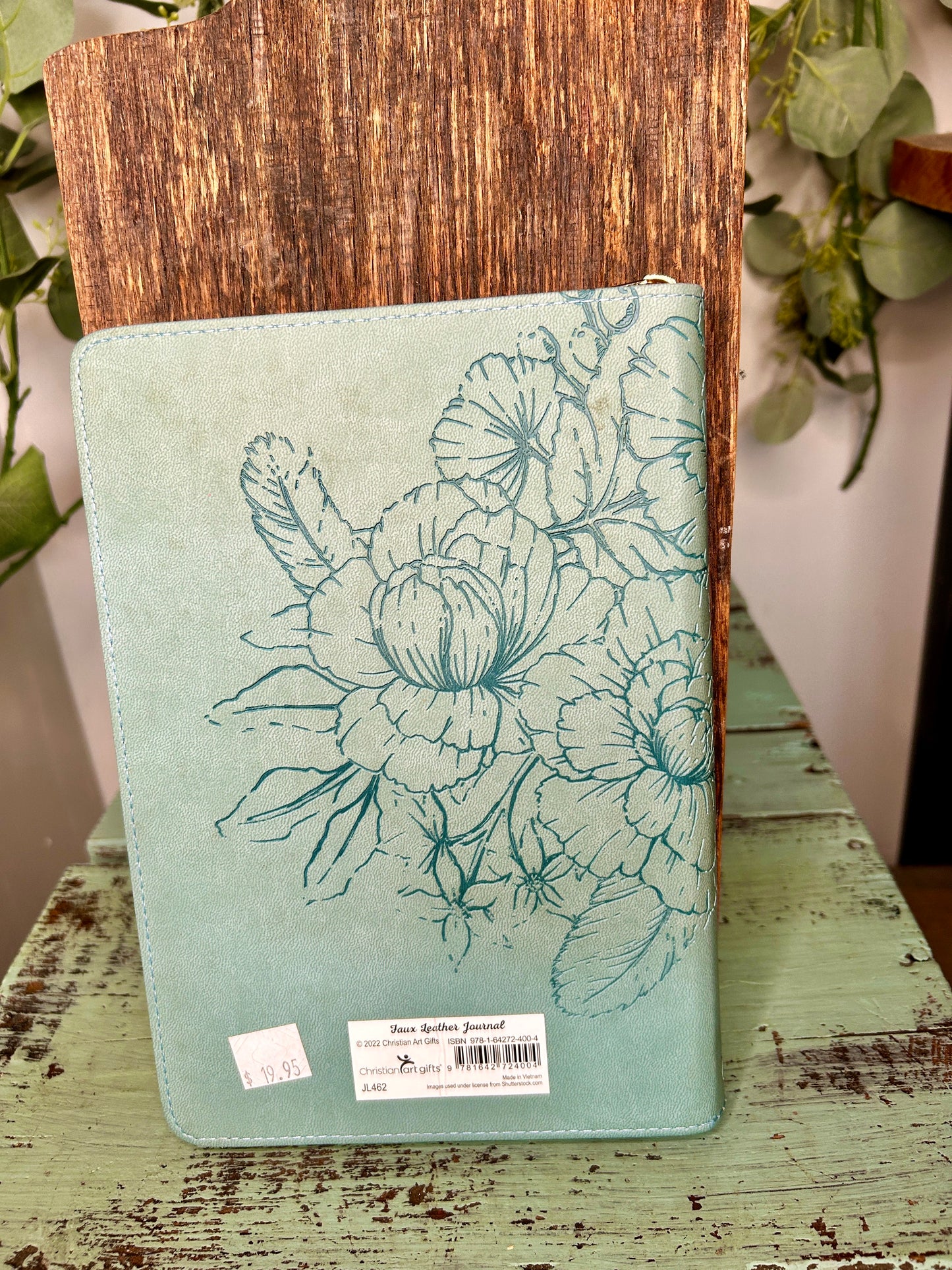 Leather Journal- Rejoice in the Lord Always