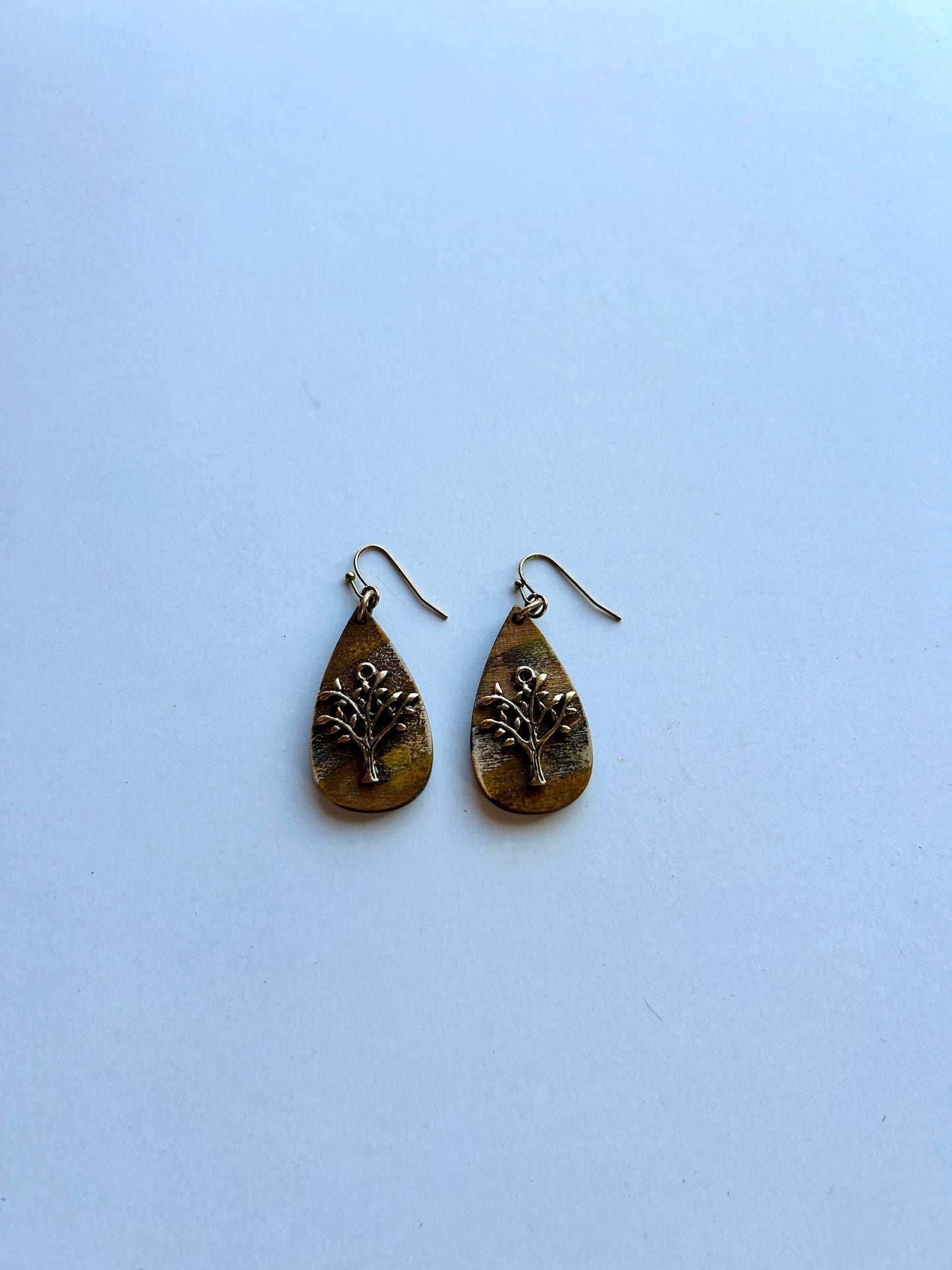 Neutral Tree Earrings