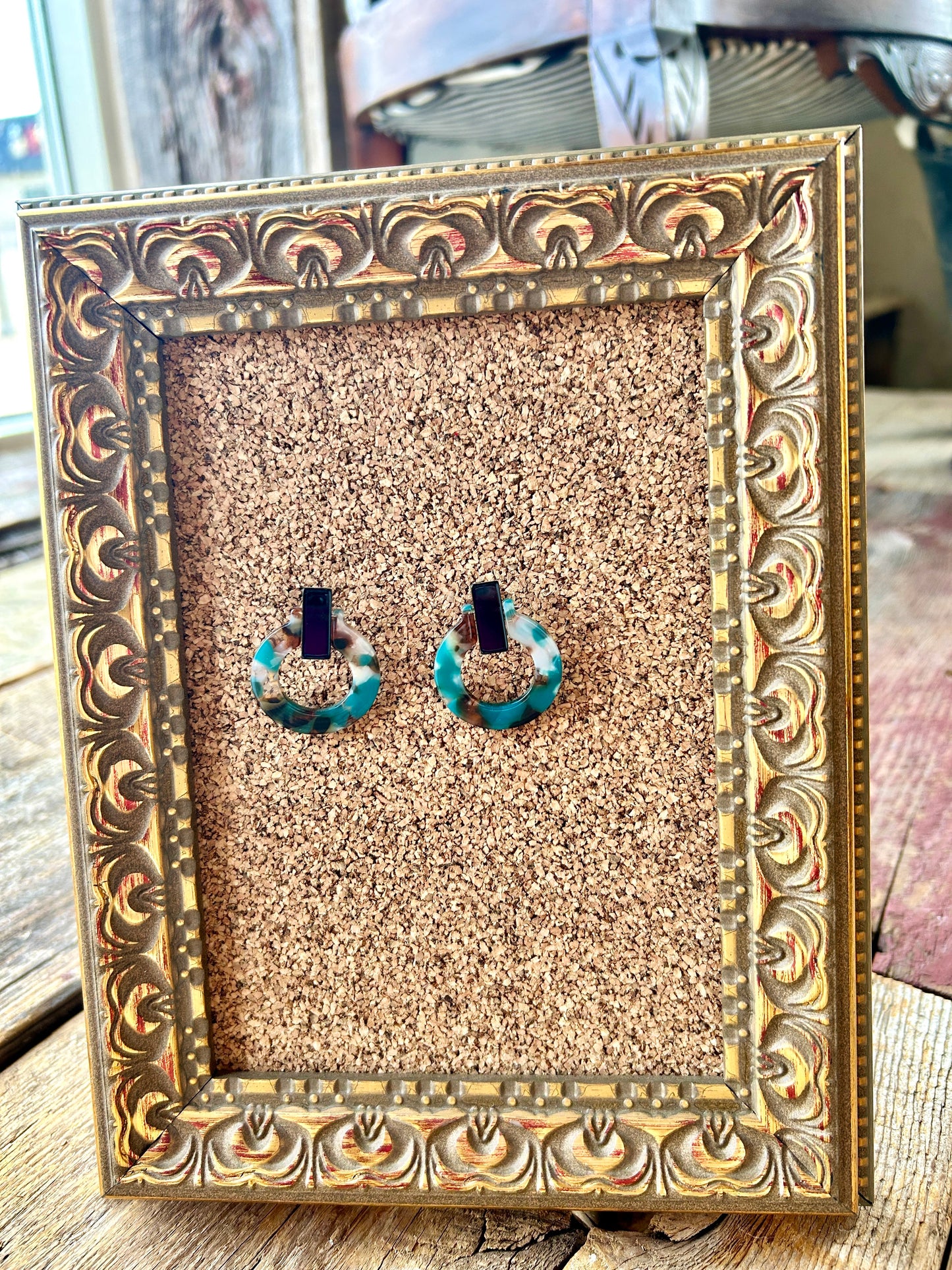 Watercolor Stud Earrings