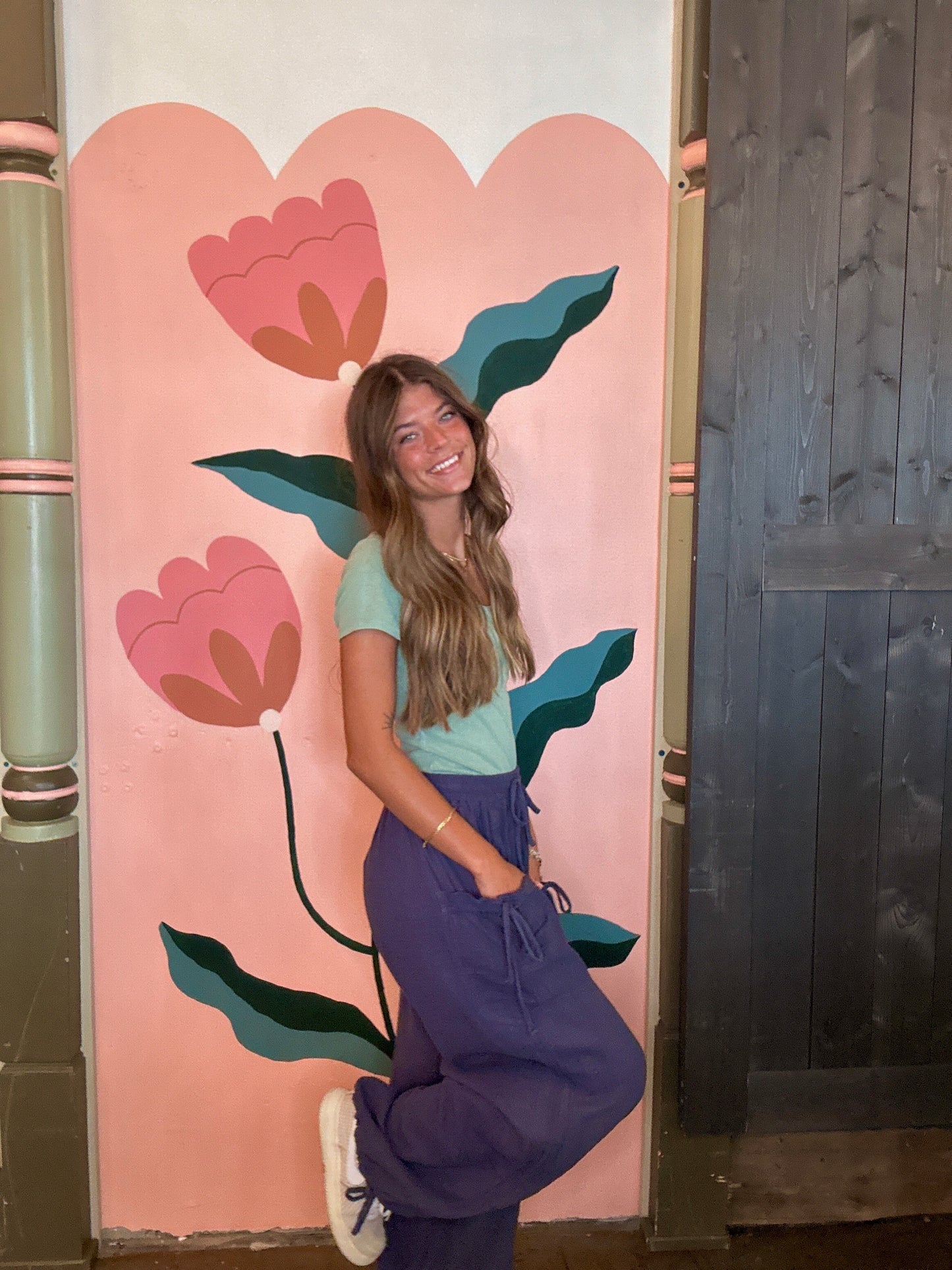 Indigo Vintage Gauze Pants