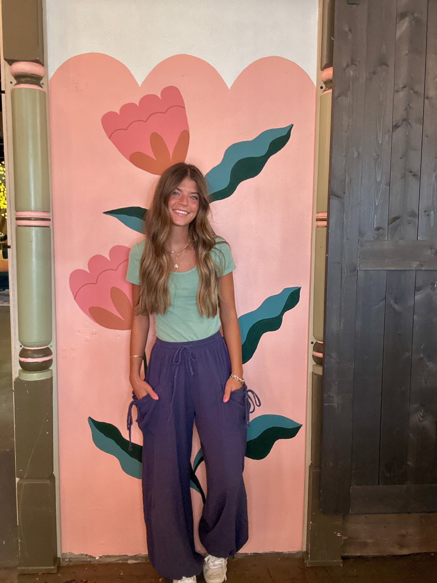 Indigo Vintage Gauze Pants