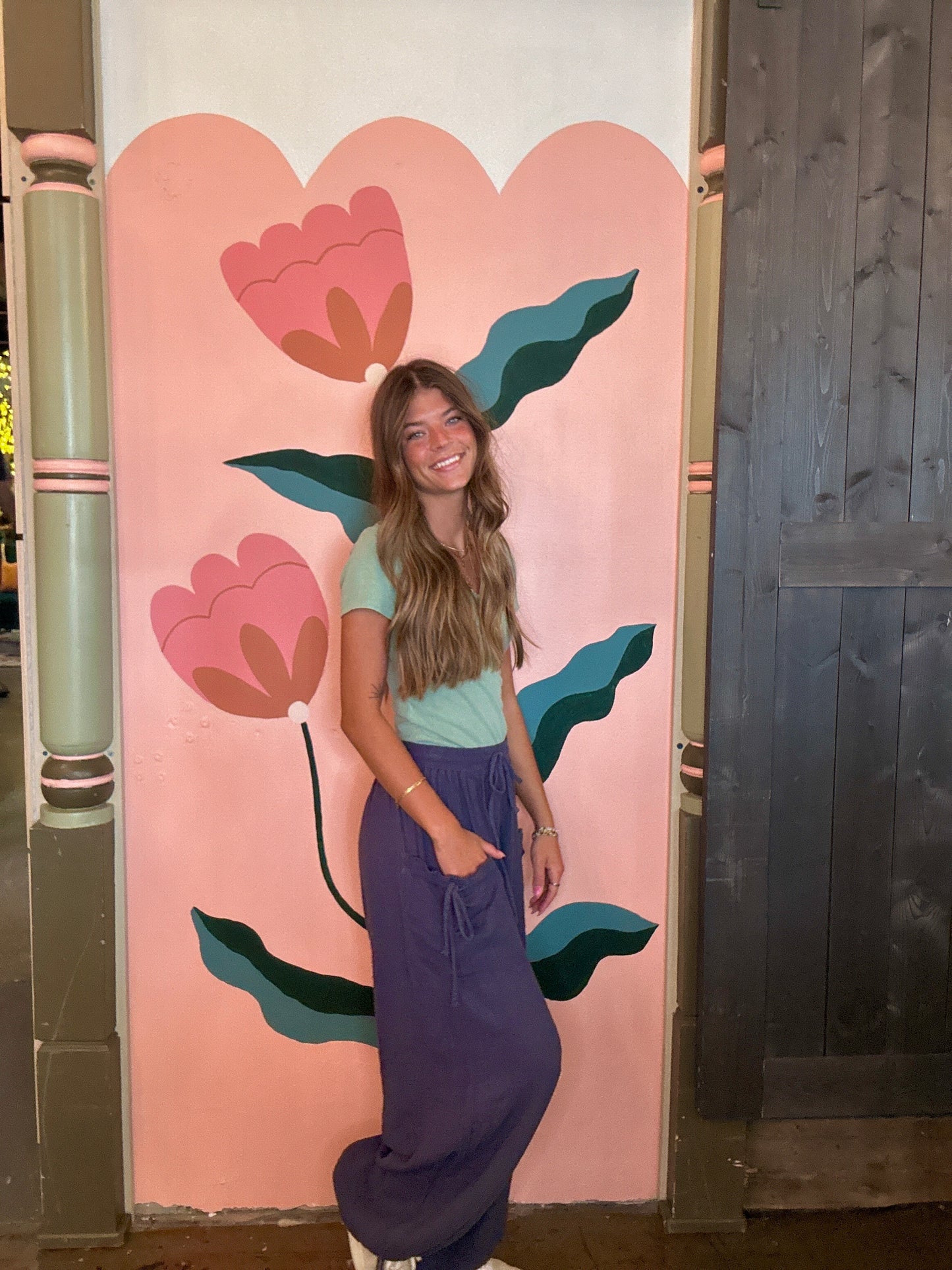 Indigo Vintage Gauze Pants