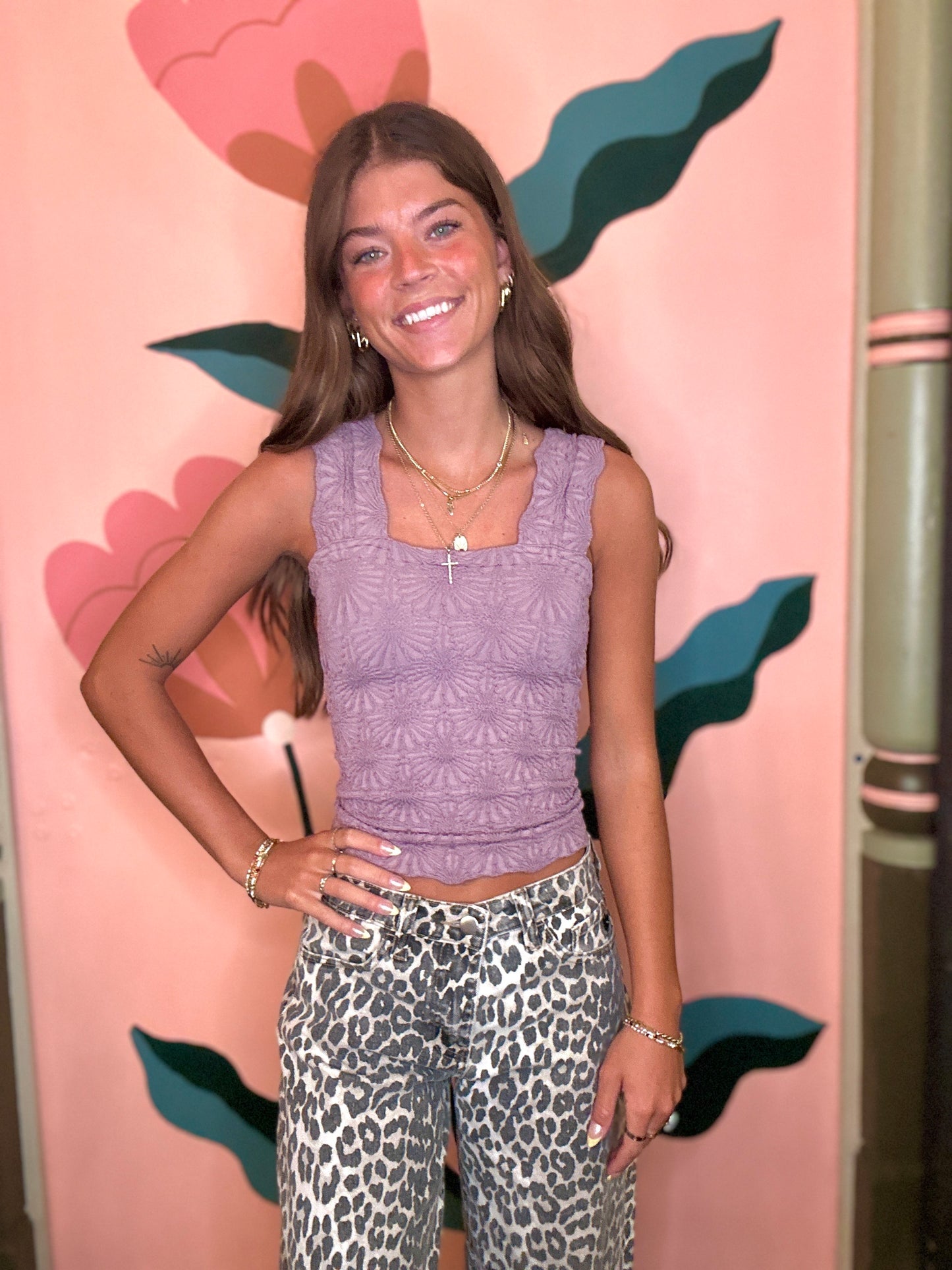 Heartbreaker Tank - Lilac