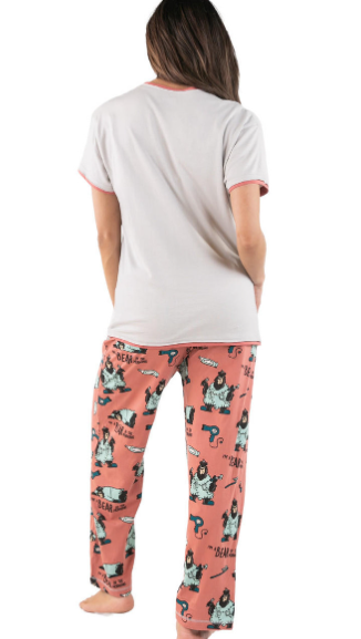 Bear in the AM PJ Shirt