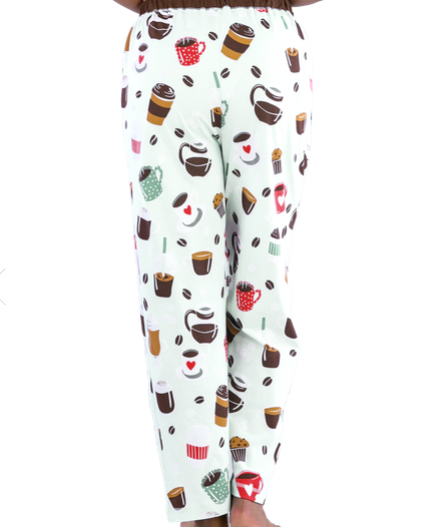 Coffee First PJ Pants