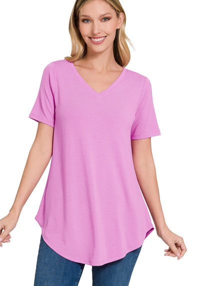 Mia Jane Tee - Mauve