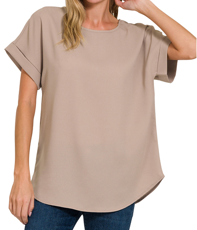 Ash Mocha Top
