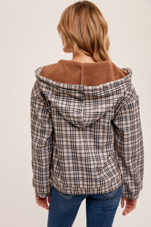 Crisp Morning Plaid Jacket