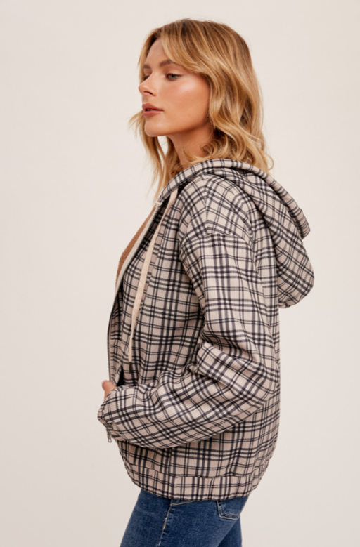 Crisp Morning Plaid Jacket