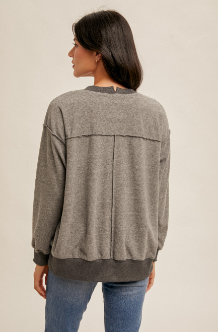 Slate Breeze Pullover