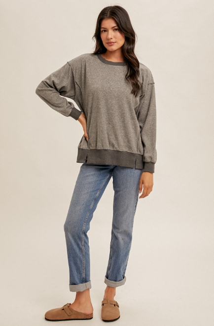 Slate Breeze Pullover