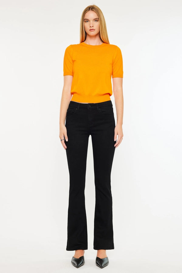 Black Bootcut KanCan