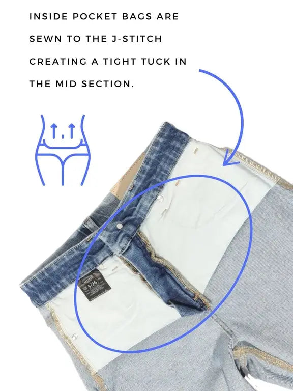 Tummy Control High Rise Relaxed Fit Jeans