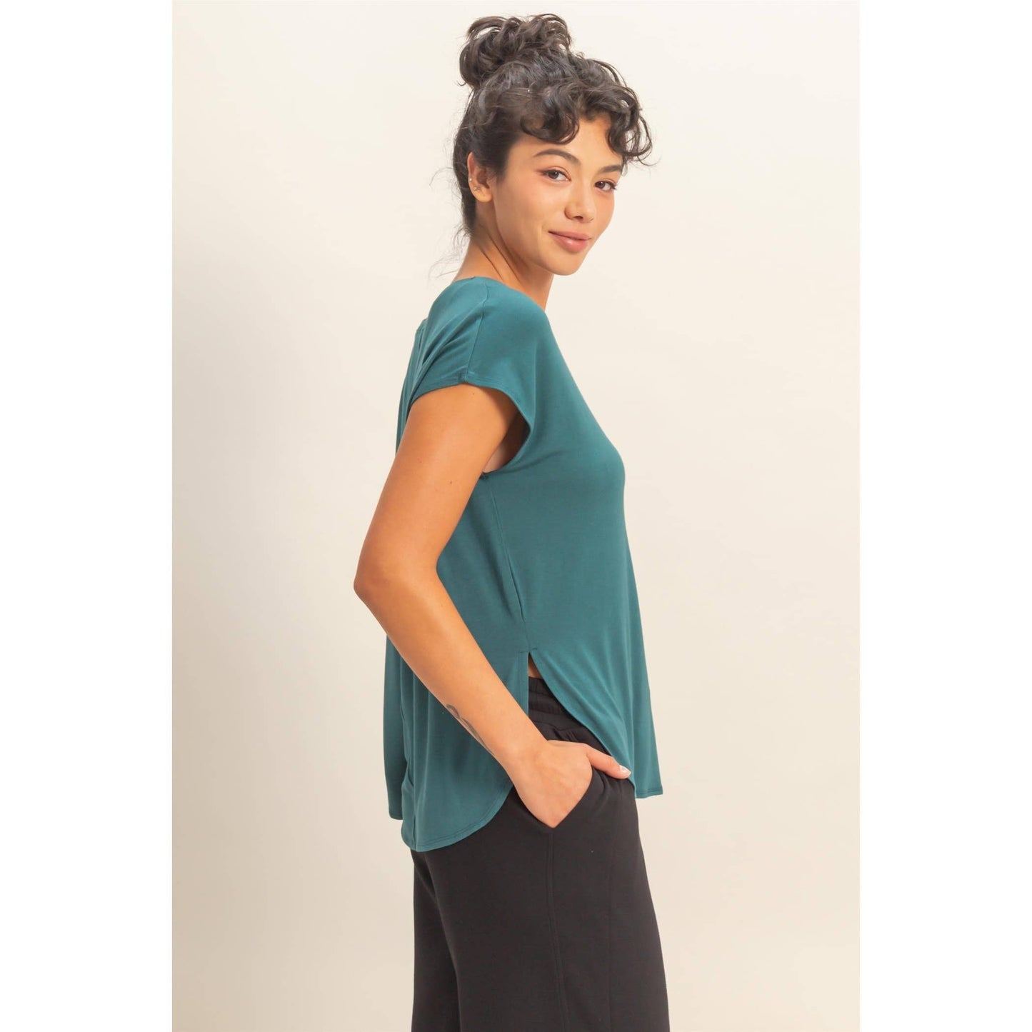 Kelly’s Top - Dark Teal