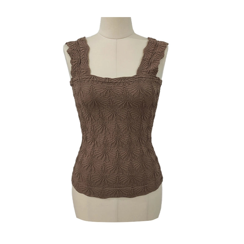Heartbreaker Tank - Mocha Brown