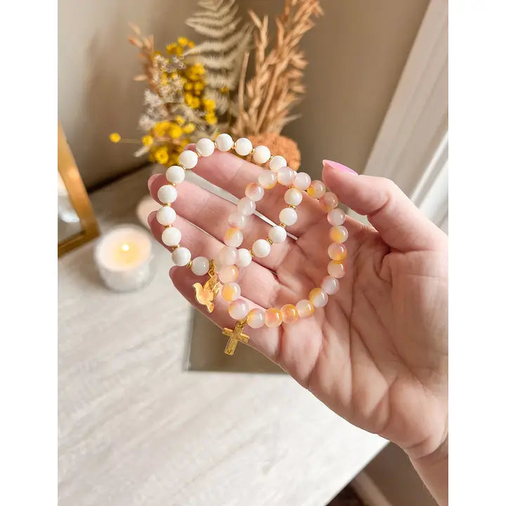Sunset Cross Bracelet