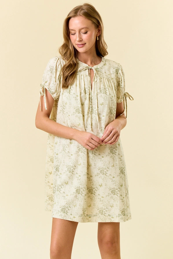Thyme Floral Mini Dress