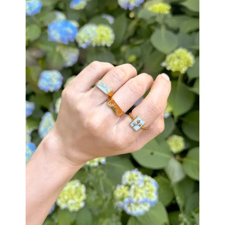 Sunrise Rectangular Ring