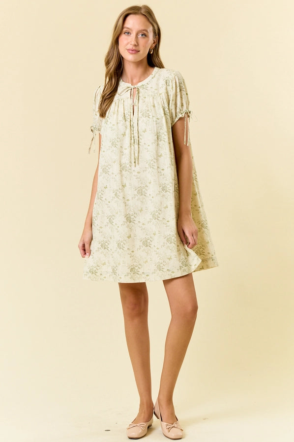 Thyme Floral Mini Dress