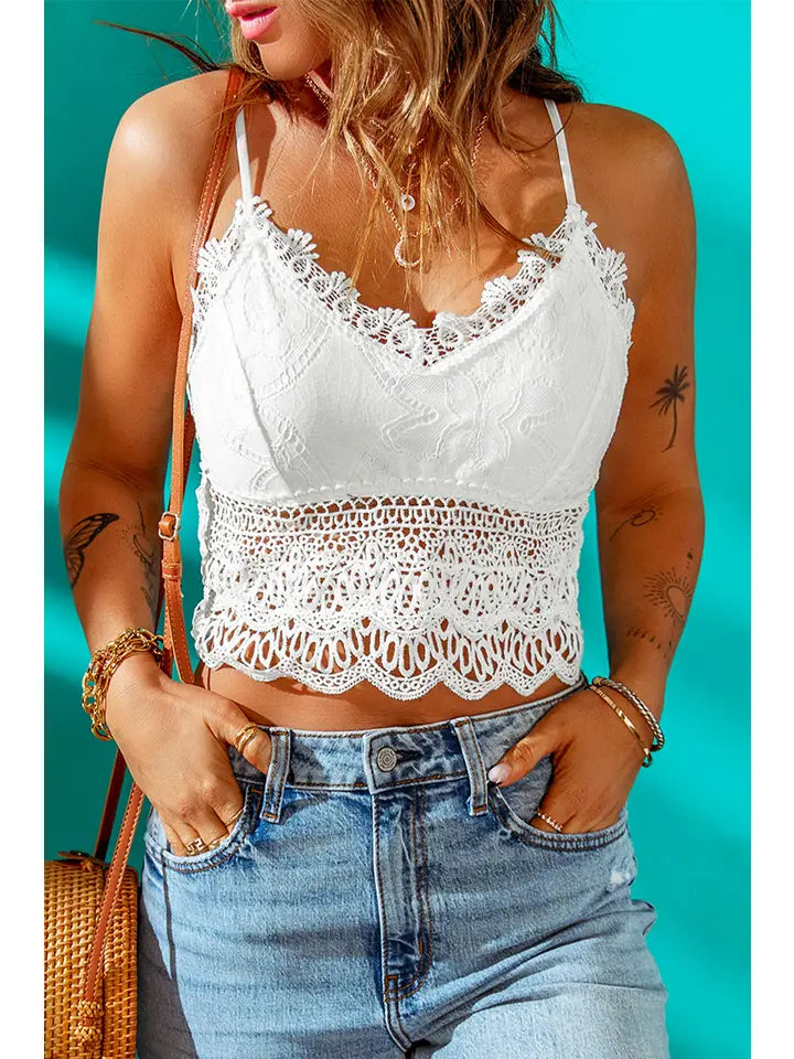 White Lace Bralette