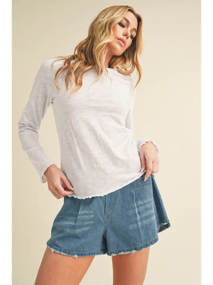 Zoie's Longsleeve - White